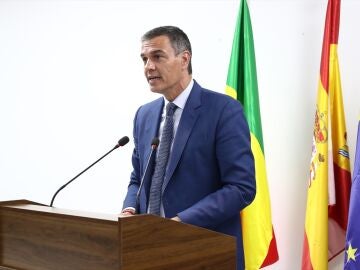 Pedro Sánchez desde Dakar, Senegal