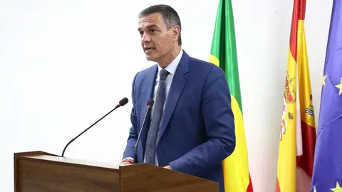 Pedro Sánchez desde Dakar, Senegal Pedro Sánchez desde Dakar, Senegal