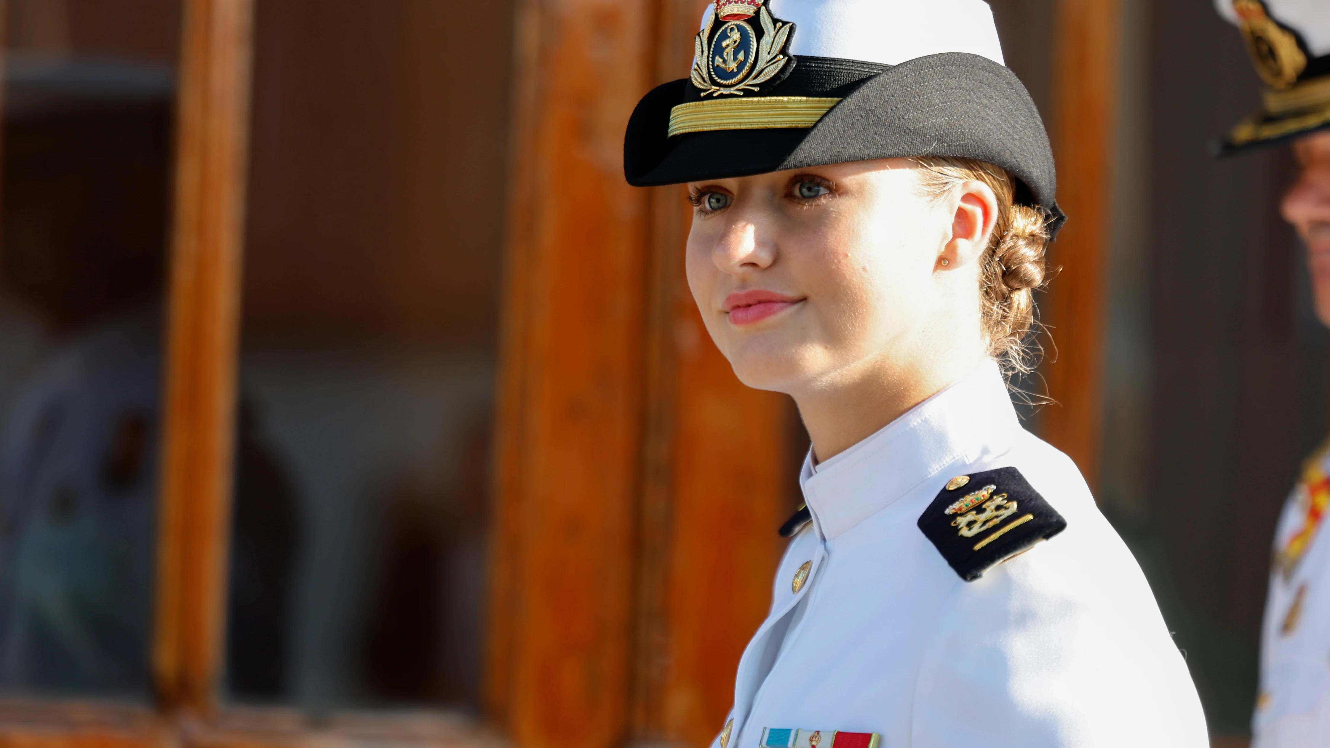 La princesa Leonor ingresa en la Escuela Naval de Marín La princesa Leonor ingresa en la Escuela Naval de Marín