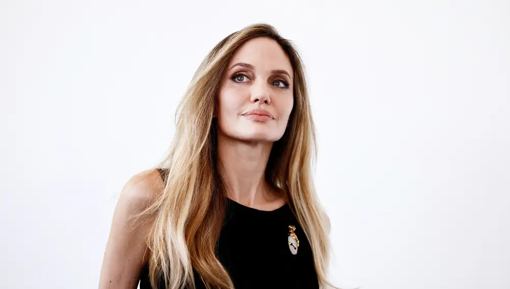 Angelina Jolie en el Festival de Venecia 2024 presentando Maria Angelina Jolie en el Festival de Venecia 2024 presentando Maria