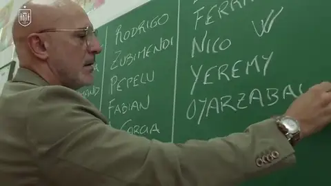Luis de La Fuente da la lista de España Lista de Luis de La Fuente: convocatoria para los partidos de España en la Nations League