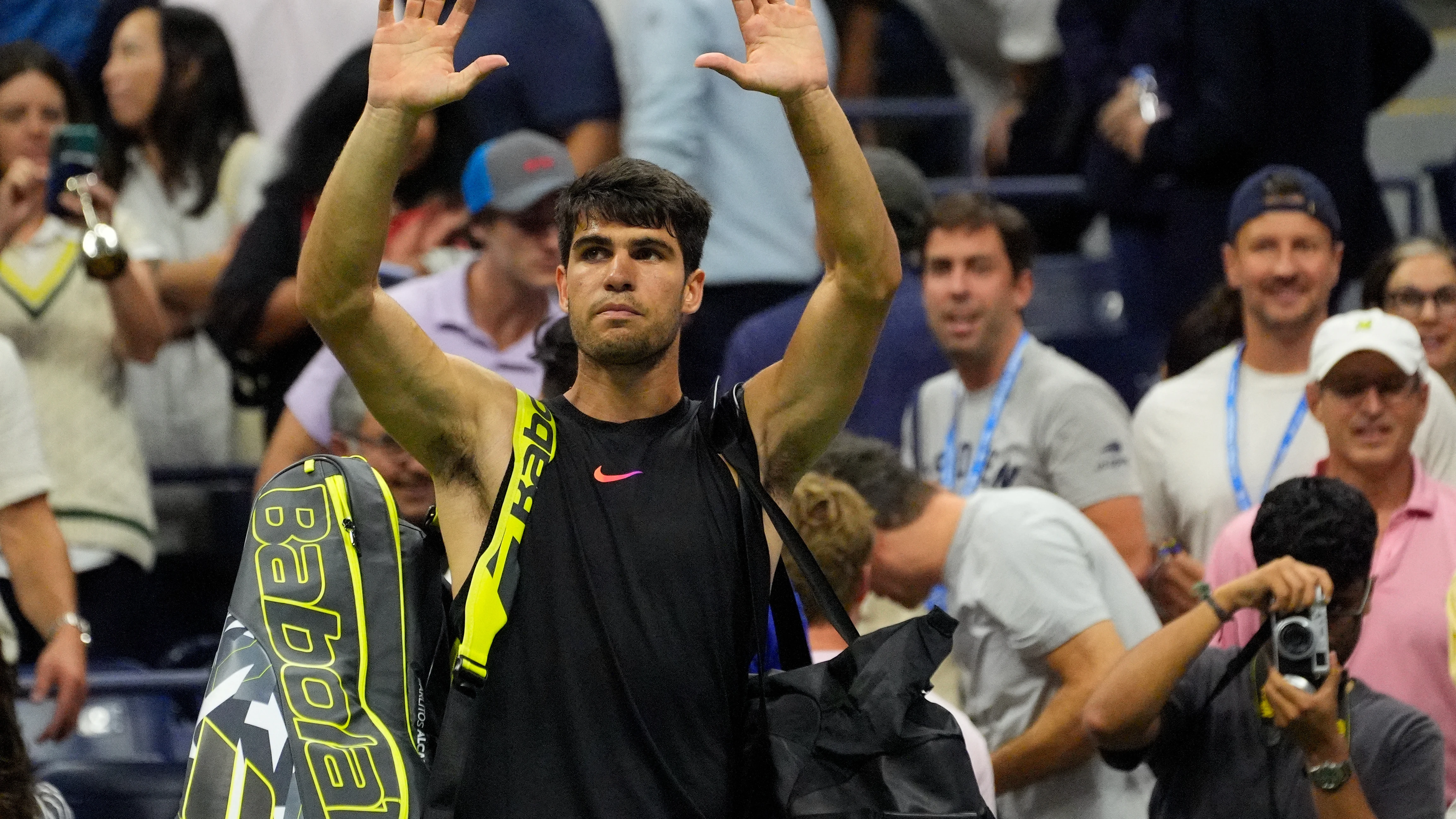Alcaraz, tras caer eliminado en el US Open Alcaraz, tras caer eliminado en el US Open