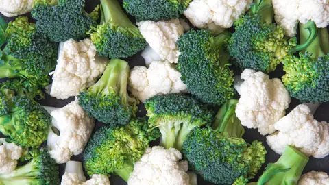 Brócoli y coliflor Brócoli y coliflor