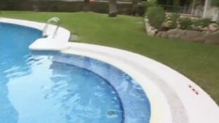 La piscina de Alicante, el lugar de los hechos