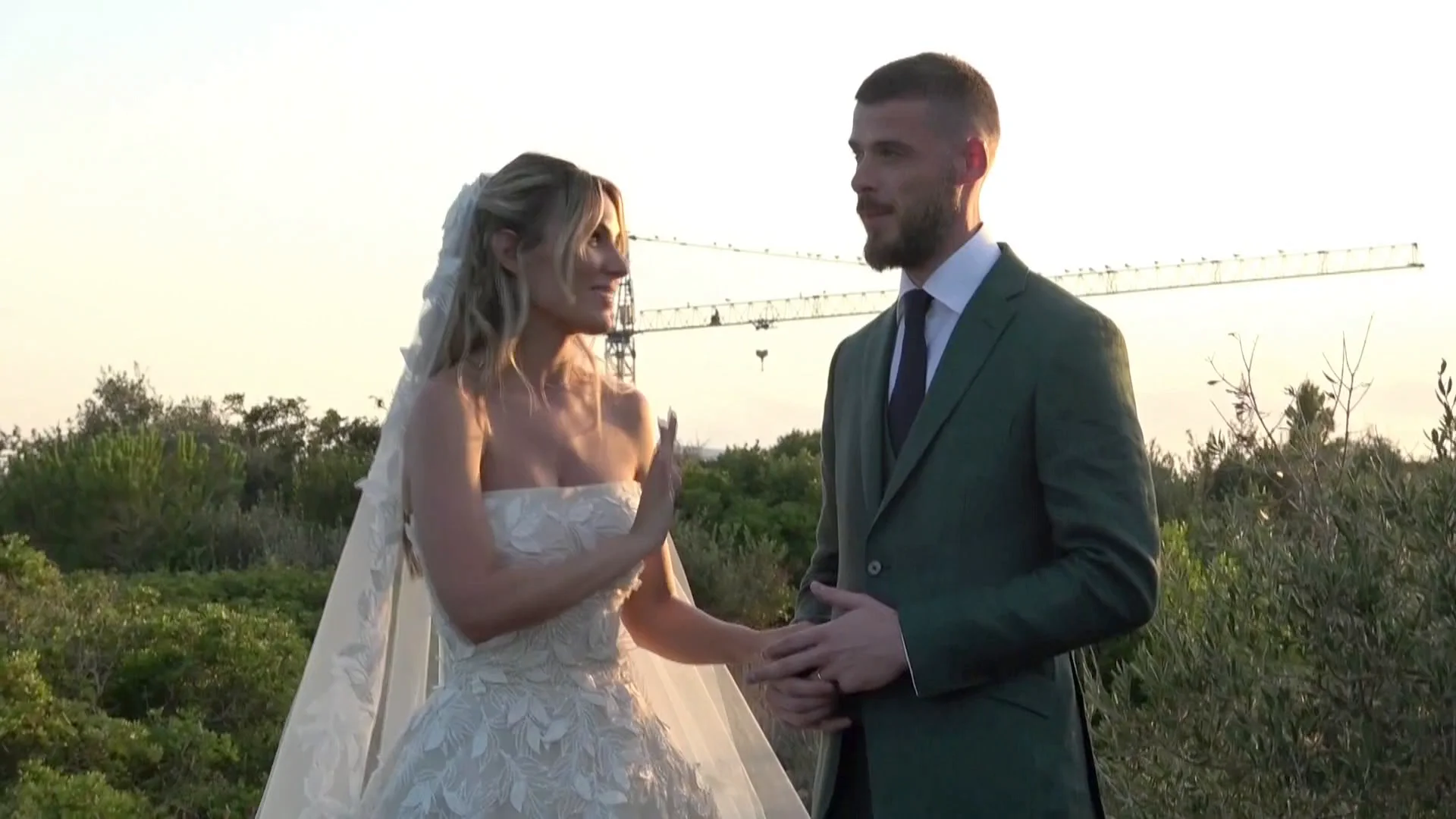 Edurne zanja los rumores de crisis con David de Gea: "Estamos muy felices, m&aacute;s que el primer d&iacute;a"