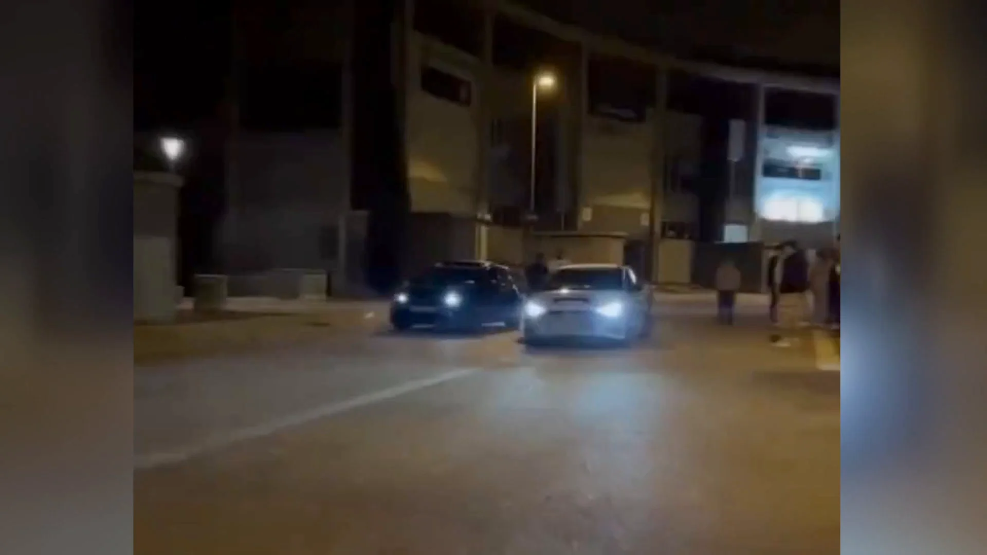 Im&aacute;genes de las carreras ilegales en Badalona