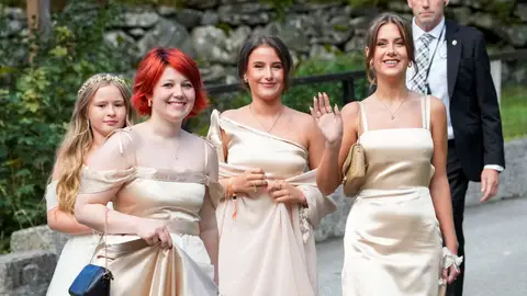Las hijas de Marta Luisa de Noruega: Maud Angelica, Emma Tallulah y Leah Isadora Las hijas de Marta Luisa de Noruega: Maud Angelica, Emma Tallulah y Leah Isadora