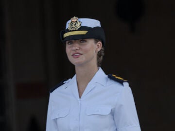 La Princesa Leonor ingresa en la Escuela Naval de Marín (Pontevedra)