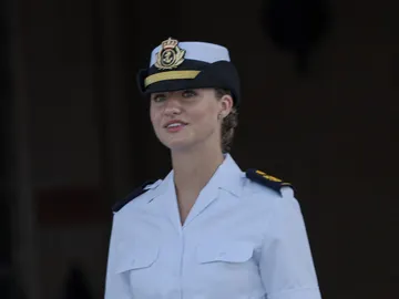 La Princesa Leonor ingresa en la Escuela Naval de Marín (Pontevedra) La Princesa Leonor ingresa en la Escuela Naval de Marín (Pontevedra)