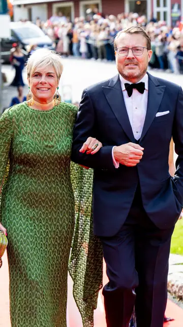 El príncipe Constantino de los Países Bajos y su esposa, Laurentien El príncipe Constantino de los Países Bajos y su esposa, Laurentien