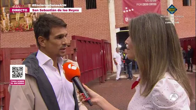 El torero Jos&eacute; Mar&iacute;a Manzanares asegura que cada vez ve "mucho m&aacute;s p&uacute;blico joven" en las plazas