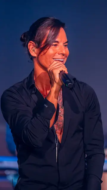 Julio Iglesias Jr. en el Starlite de Marbella durante su cocnierto Julio Iglesias Jr. en el Starlite de Marbella durante su cocnierto