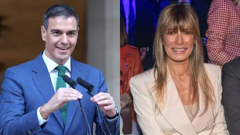 Imagen de Pedro Sánchez y Begoña Gómez. Imagen de Pedro Sánchez y Begoña Gómez.