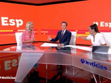 Susanna Griso bromea con Matías Prats en su reencuentro por la nueva temporada de Espejo Público: "El tiempo no pasa para ti"