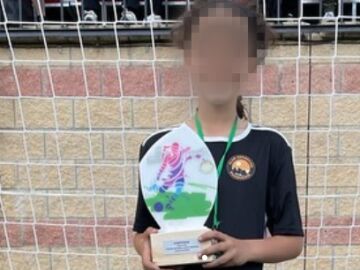 Sofía, una niña de 12 años que jugaba en el CD Parquesol