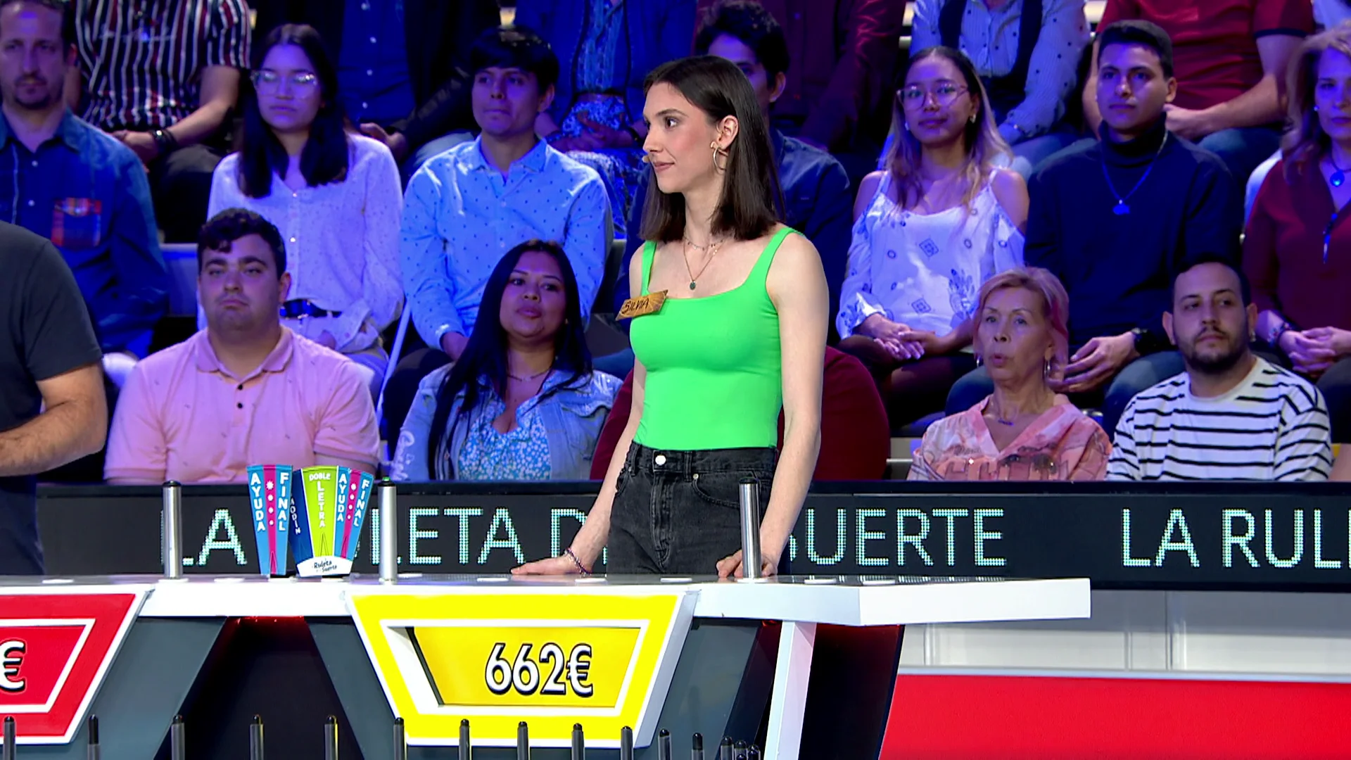 ¡Por los pelos! Silvia resuelve el panel con crono en los últimos segundos ¡Por los pelos! Silvia resuelve el panel con crono en los últimos segundos