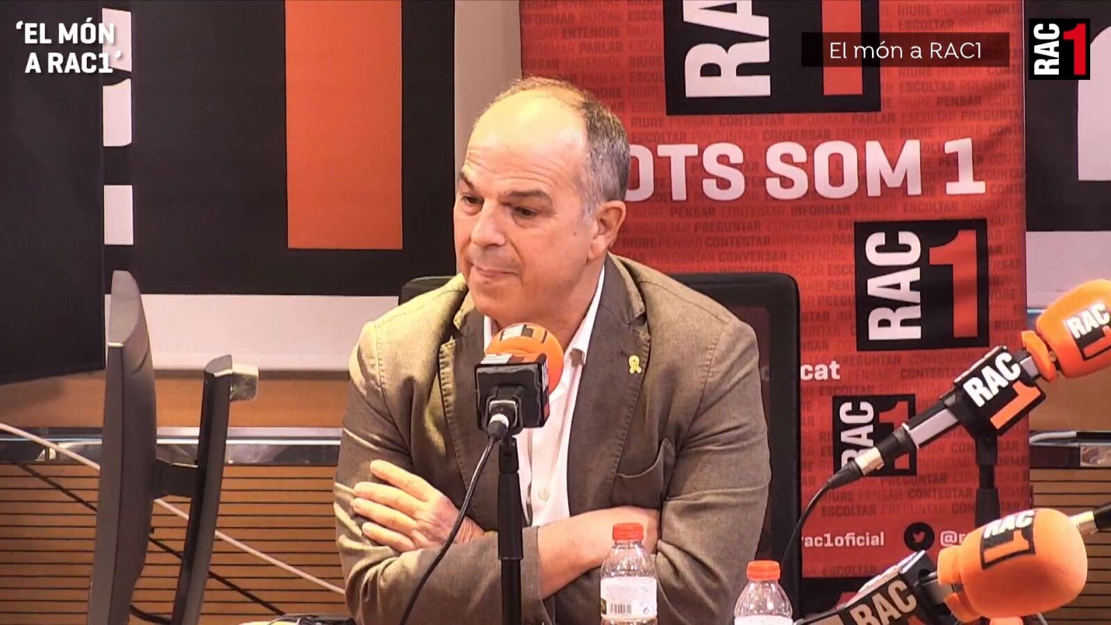 Turull relata la huida de Puigdemont: Se escondió en tres pisos y salió por carretera a las ocho de la tarde