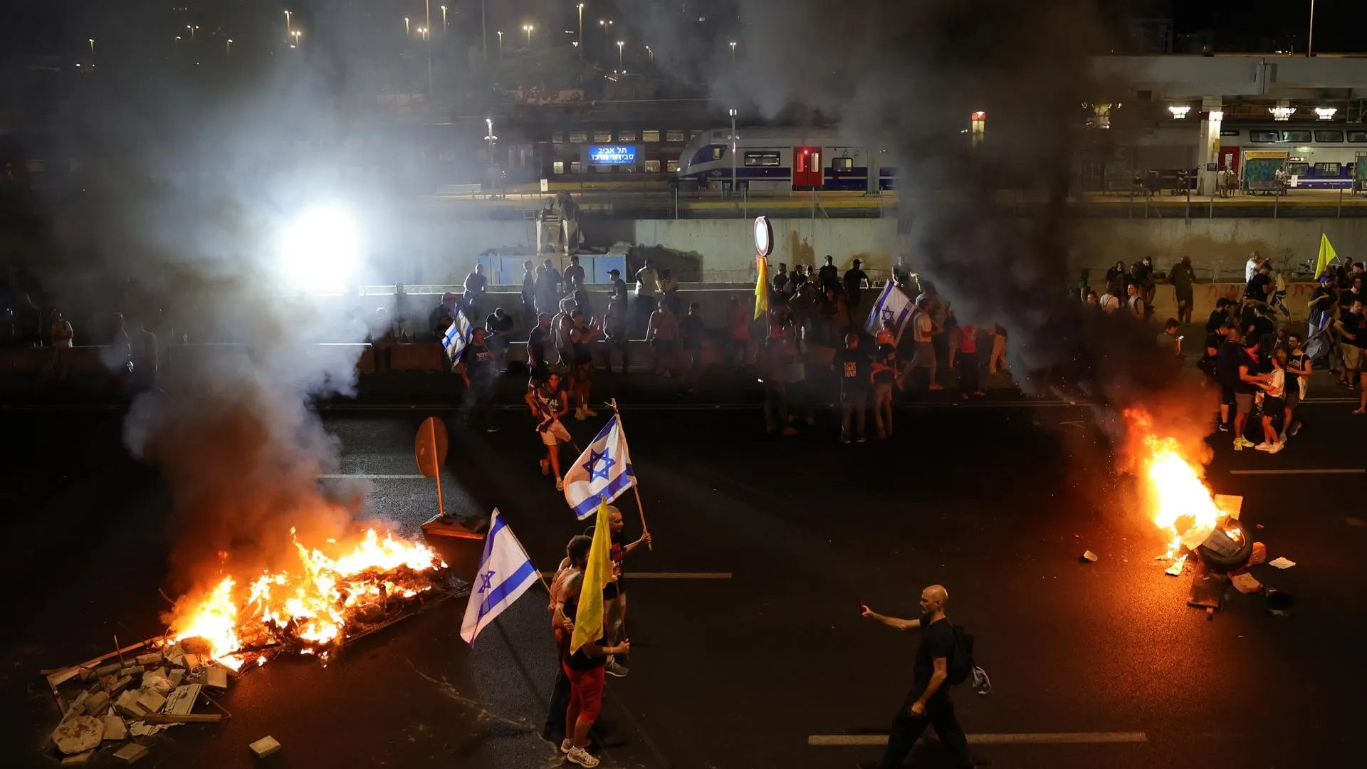 Protesta en Tel Aviv Protesta en Tel Aviv