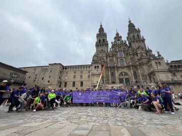 Enfermos de Alzheimer hacen el Camino de Santiago