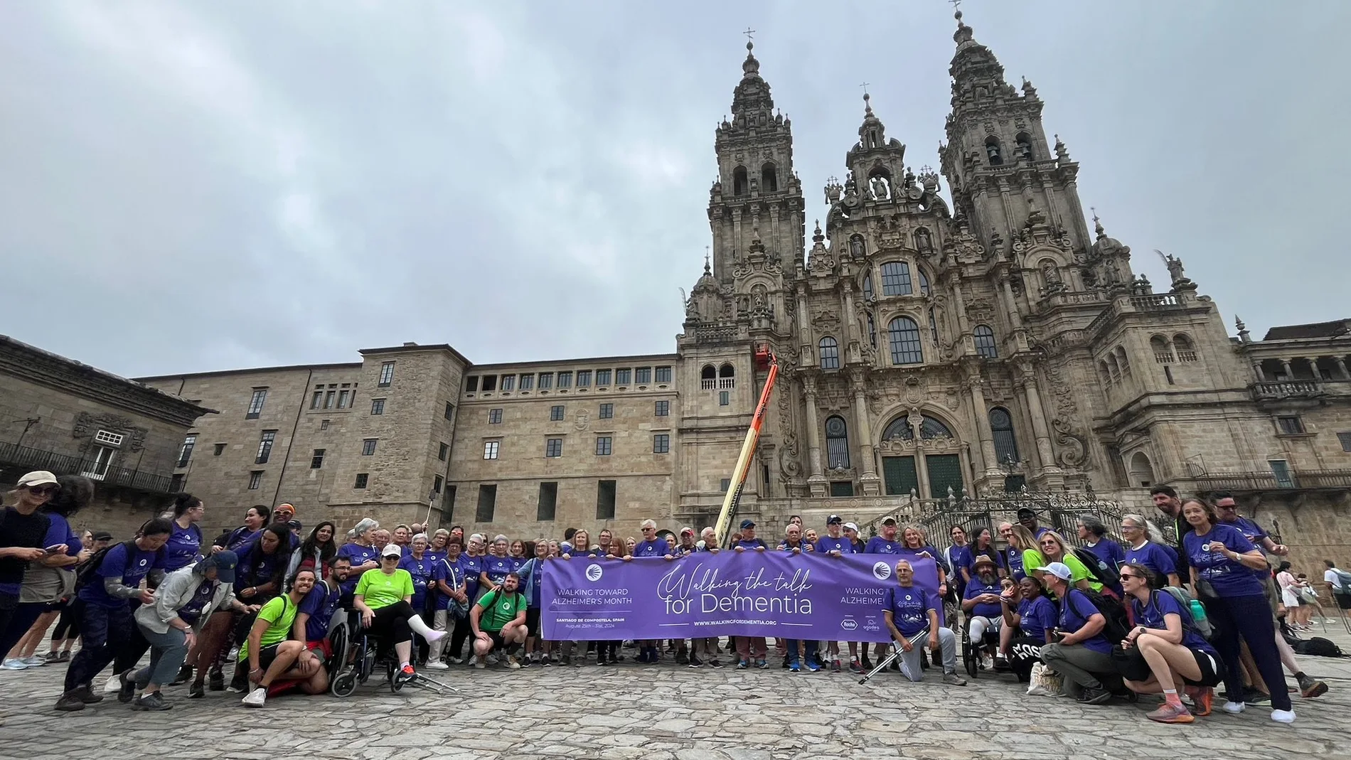 Enfermos de Alzheimer hacen el Camino de Santiago Enfermos de Alzheimer hacen el Camino de Santiago