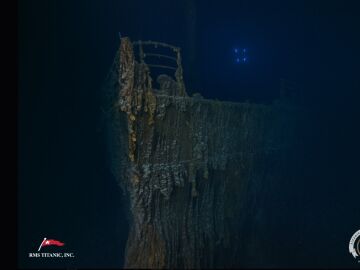 Últimas imágenes del Titanic tras 112 años hundido en el Atlántico