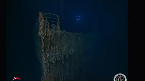 Últimas imágenes del Titanic tras 112 años hundido en el Atlántico Últimas imágenes del Titanic tras 112 años hundido en el Atlántico