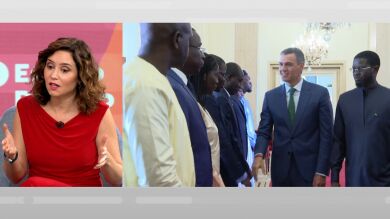 Isabel Díaz Ayuso vuelve a la carga contra Pedro Sánchez por la crisis migratoria, en Espejo Público: 