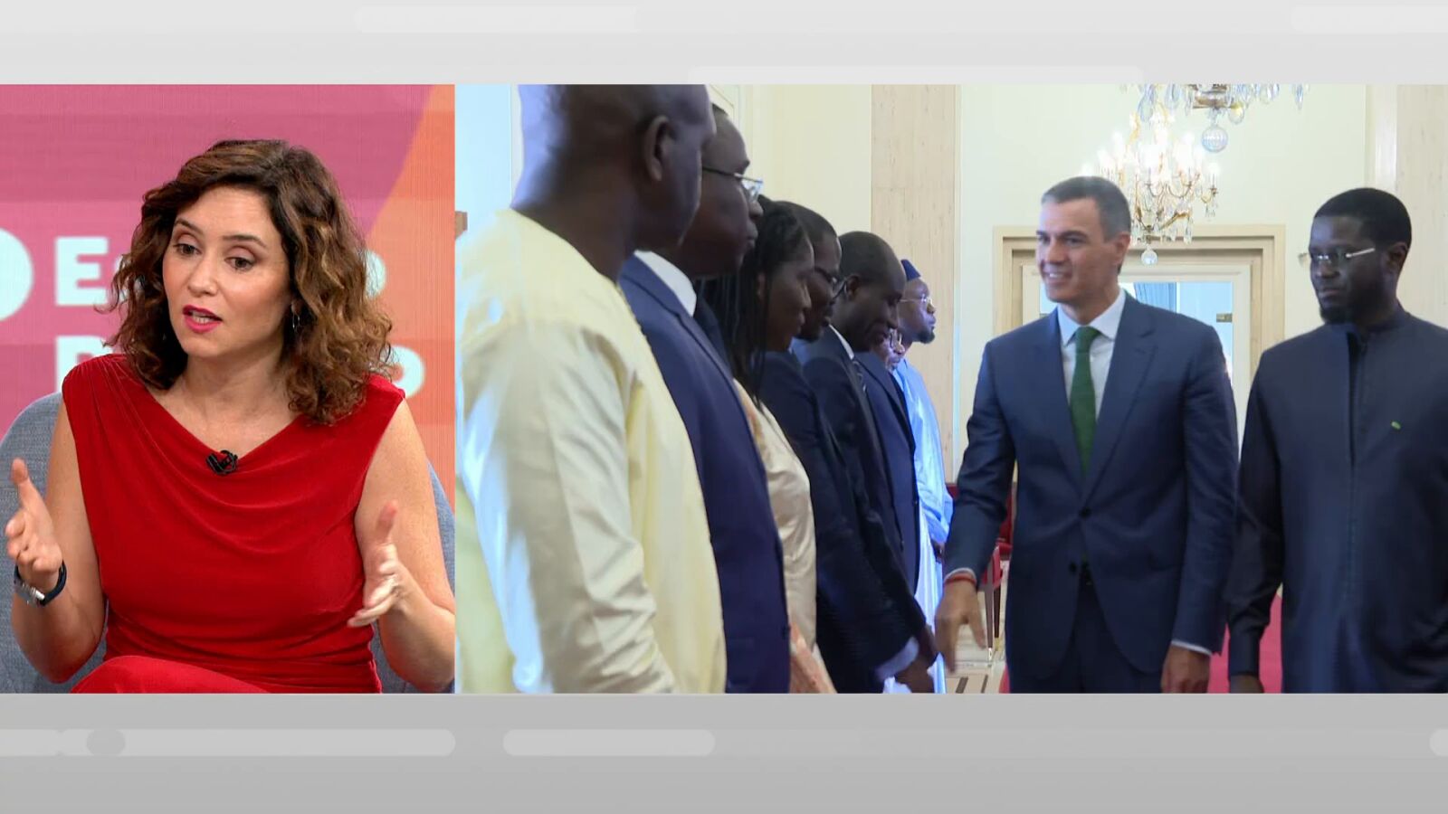 Isabel Díaz Ayuso vuelve a la carga contra Pedro Sánchez por la crisis migratoria, en Espejo Público: 