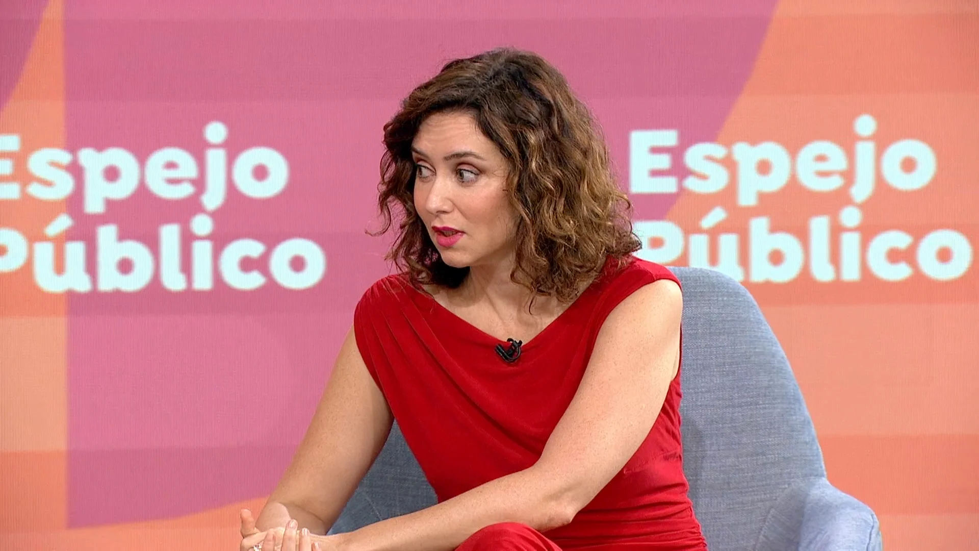 Díaz Ayuso en 'Espejo Público' Díaz Ayuso en 'Espejo Público'