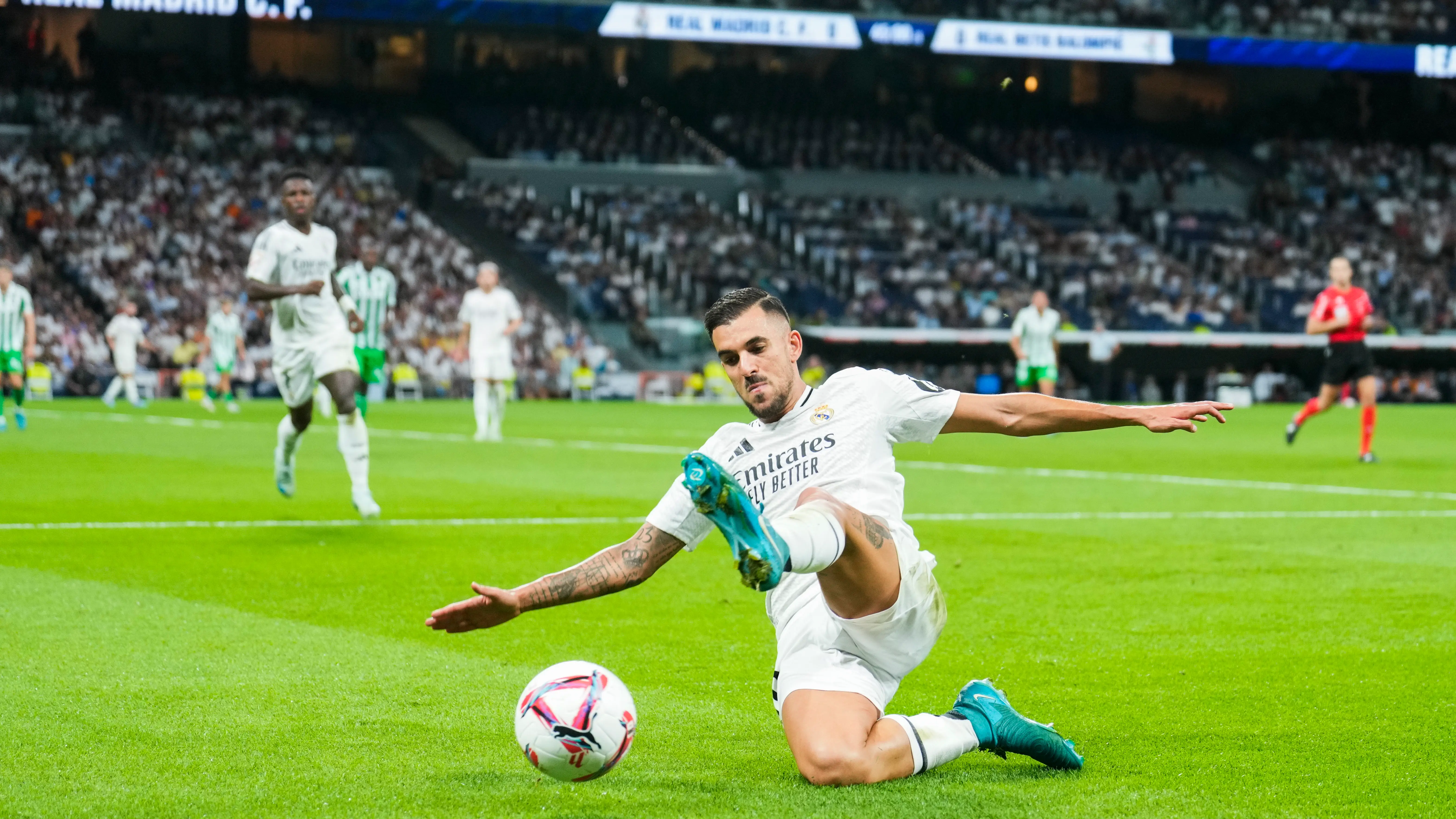 Dani Ceballos durante el Real Madrid-Betis de Liga