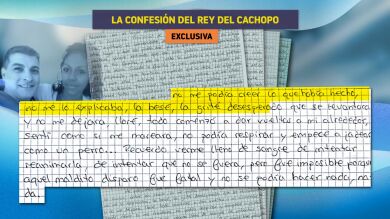 El 'rey del cachopo' confiesa detalles sobre el asesinato de Heidi en una nueva carta: 