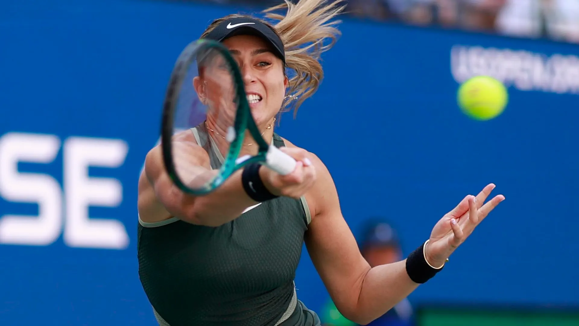 Paula Badosa en cuartos de final del US Open