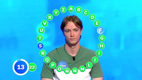 Jugada maestra de Manu en El Rosco: noquea a Nacho con una remontada vertiginosa Jugada maestra de Manu en El Rosco: noquea a Nacho con una remontada vertiginosa