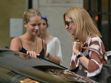 Irene Urdangarin y la infanta Cristina, juntas en Madrid