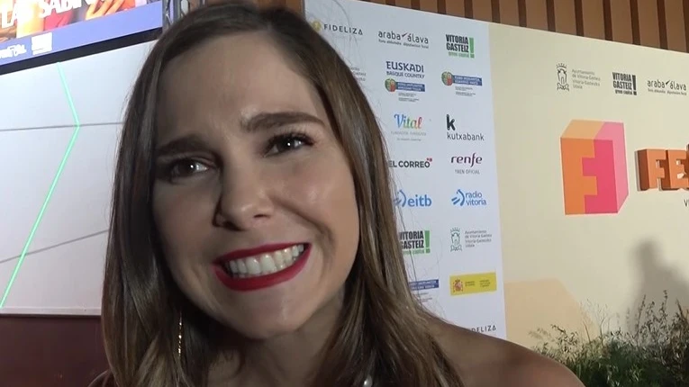 Natalia Sánchez en el Festival de Vitoria Natalia Sánchez en el Festival de Vitoria
