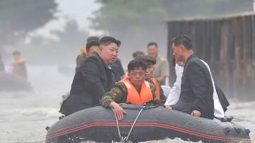 Inundaciones en Corea del Norte