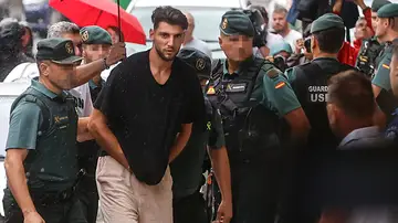 Rafa Mir llega escoltado por la Guardia Civil al Juzgado Rafa Mir llega escoltado por la Guardia Civil al Juzgado