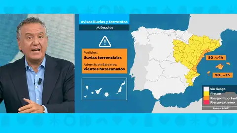 Roberto Brasero explica la DANA en Baleares Roberto Brasero explica la DANA en Baleares