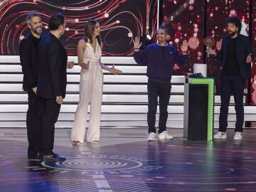 El perreo de Juan y Damián en la cara de López y Leal tras ganar la primera ronda: “Son Trampas y Barrancas”