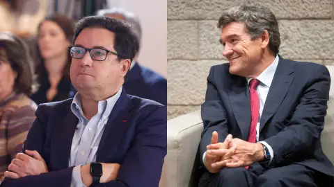 Óscar López y José Luis Escrivá Óscar López y José Luis Escrivá