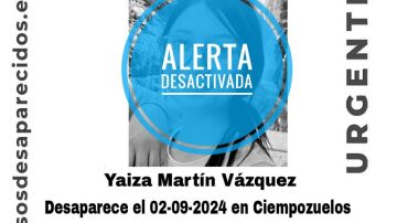 Encuentran a Yaiza Martín, la menor desaparecida en Ciempozuelos (Madrid)