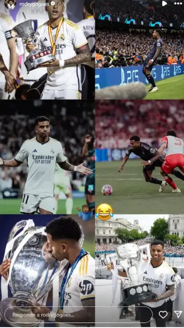 Fotografía compartida por Rodrygo en su 'Instagram' Fotografía compartida por Rodrygo en su 'Instagram'
