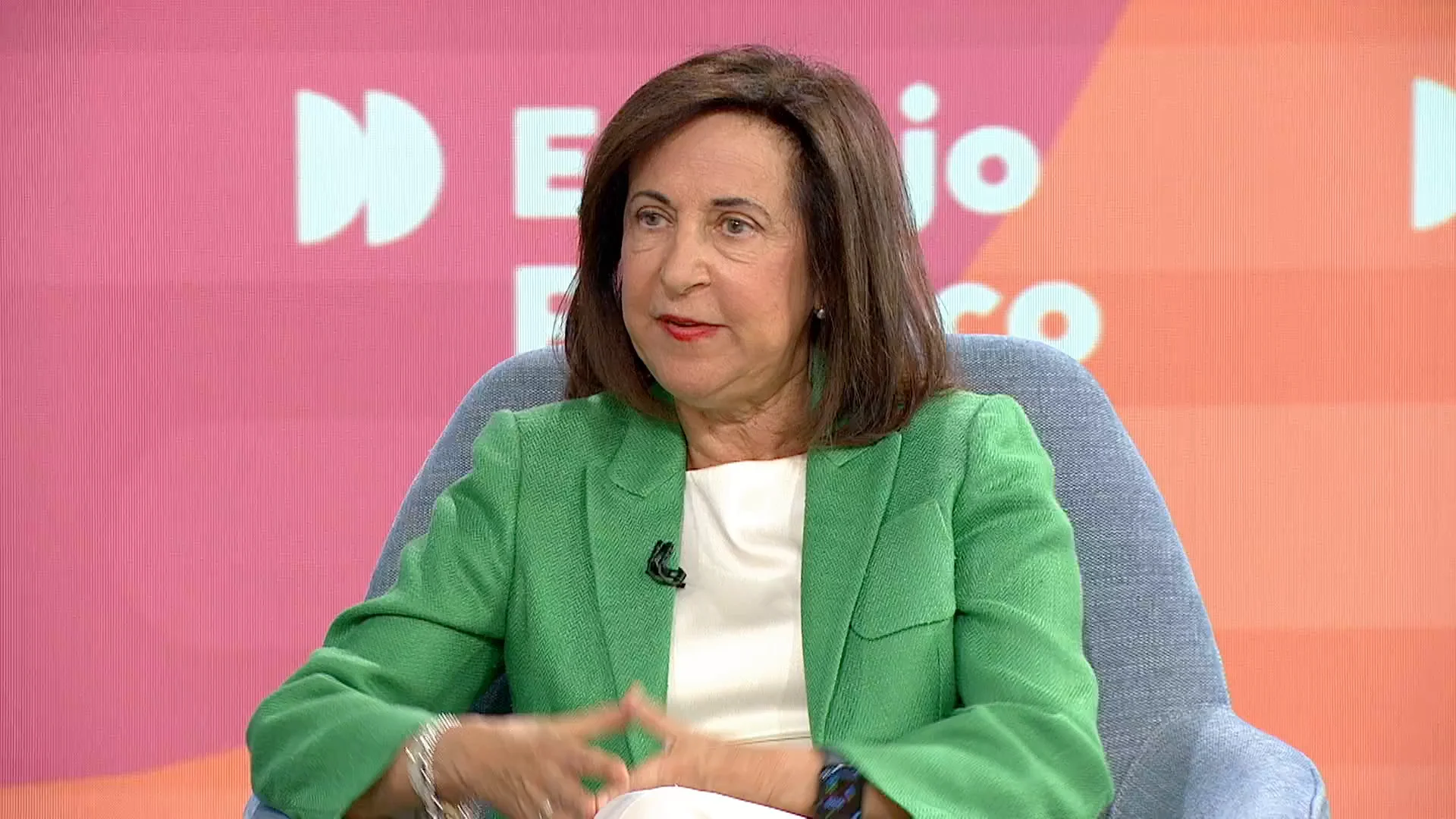 Margarita Robles en Espejo P&uacute;blico