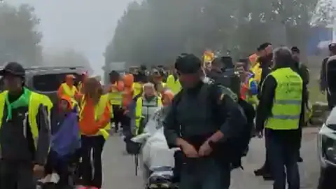 Haciendo el Camino de Santiago por el ELA Haciendo el Camino de Santiago por el ELA: "Están todo el año esperando a este momento"