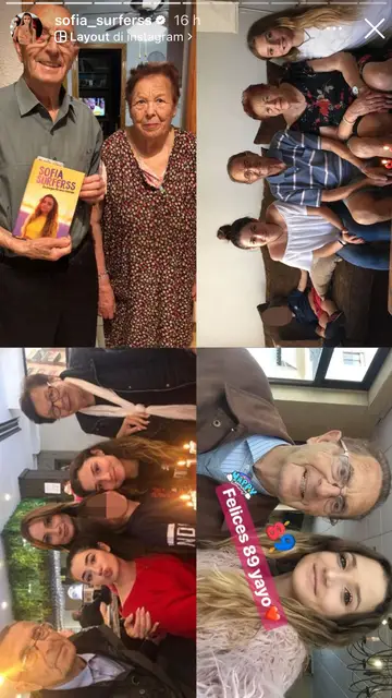 Sofía Moreno abre el álbum familiar Sofía Moreno abre el álbum familiar