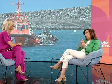 Margarita Robles, en Espejo Margarita Robles, en Espejo