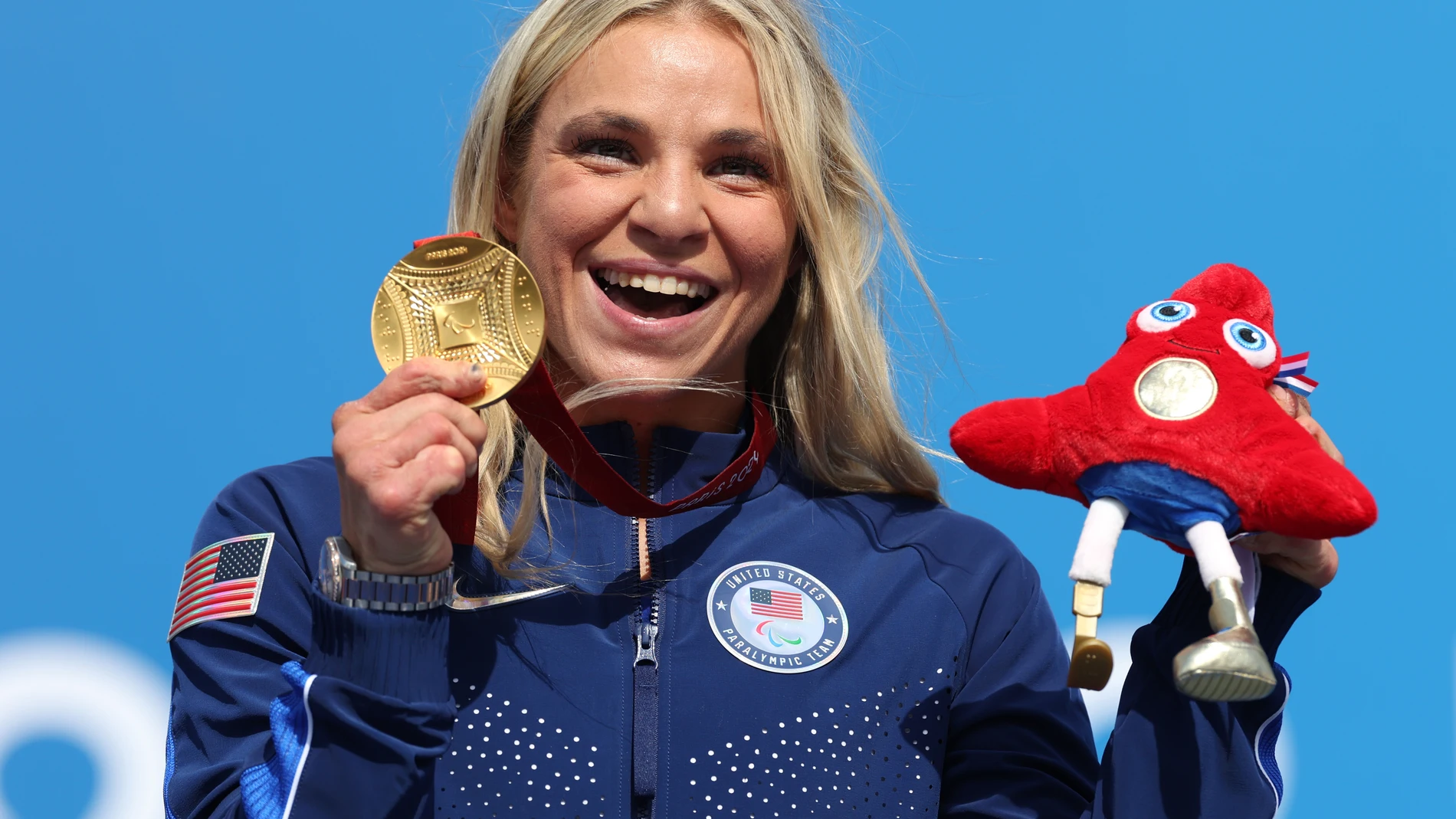 Oksana Masters tras proclamarse campeona en los Juegos Paralímpicos de París 2024 Oksana Masters tras proclamarse campeona en los Juegos Paralímpicos de París 2024