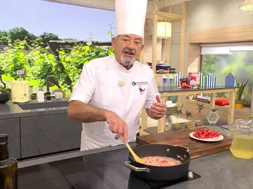 Arguiñano desvela la clave para conseguir el punto perfecto de espesor en el risotto Arguiñano desvela la clave para conseguir el punto perfecto de espesor en el risotto