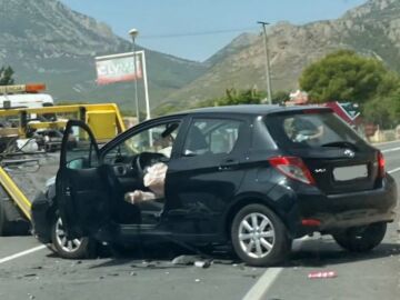 Las impactantes im&aacute;genes del accidente de tr&aacute;fico de 'Mar&iacute;a Jes&uacute;s y su acorde&oacute;n'