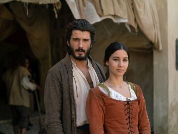 Yon González y Amaia Aberasturi en Beguinas